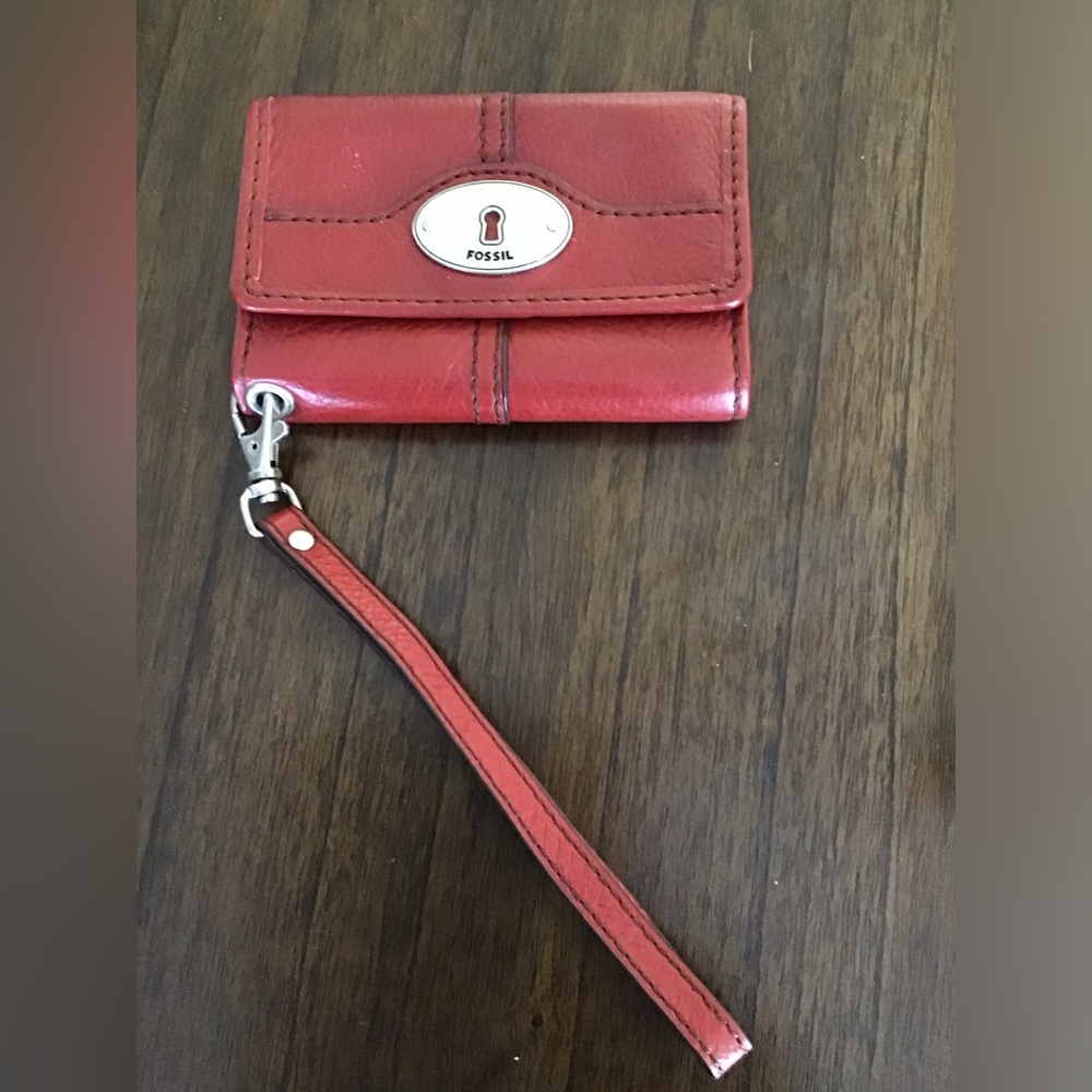 Women Fossil Card Holder Wristlet
